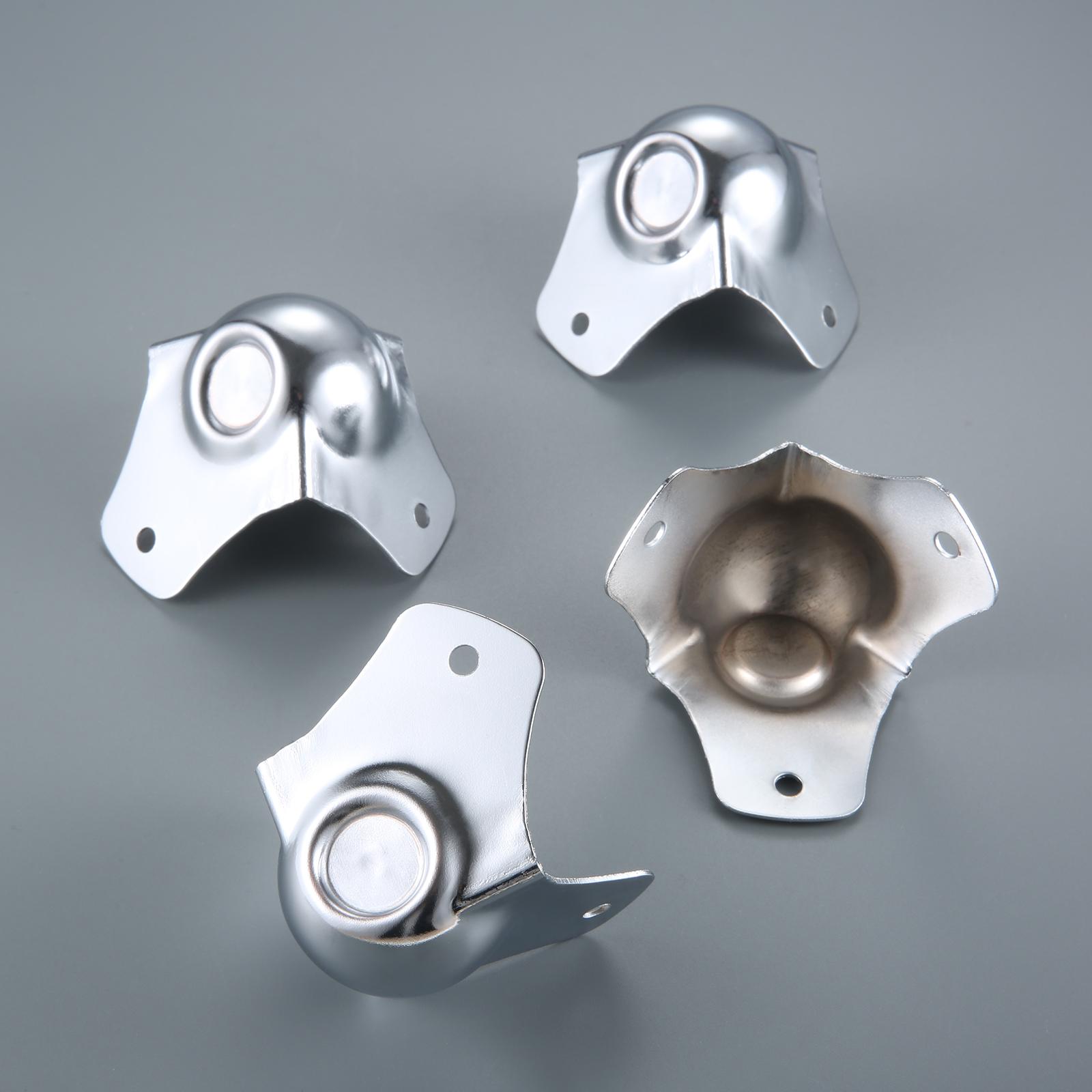 4pcs Flight Audio Case Spherical Wrap Corner 68mm Metal Pressed Concave Ball Protector Silver Decor Luggage Aluminum Box Speaker
4pcs Flight Audio Case Spherical Wrap Corner 68mm Metal Pressed Concave Ball Protector Silver Decor Luggage Aluminum Box Speaker