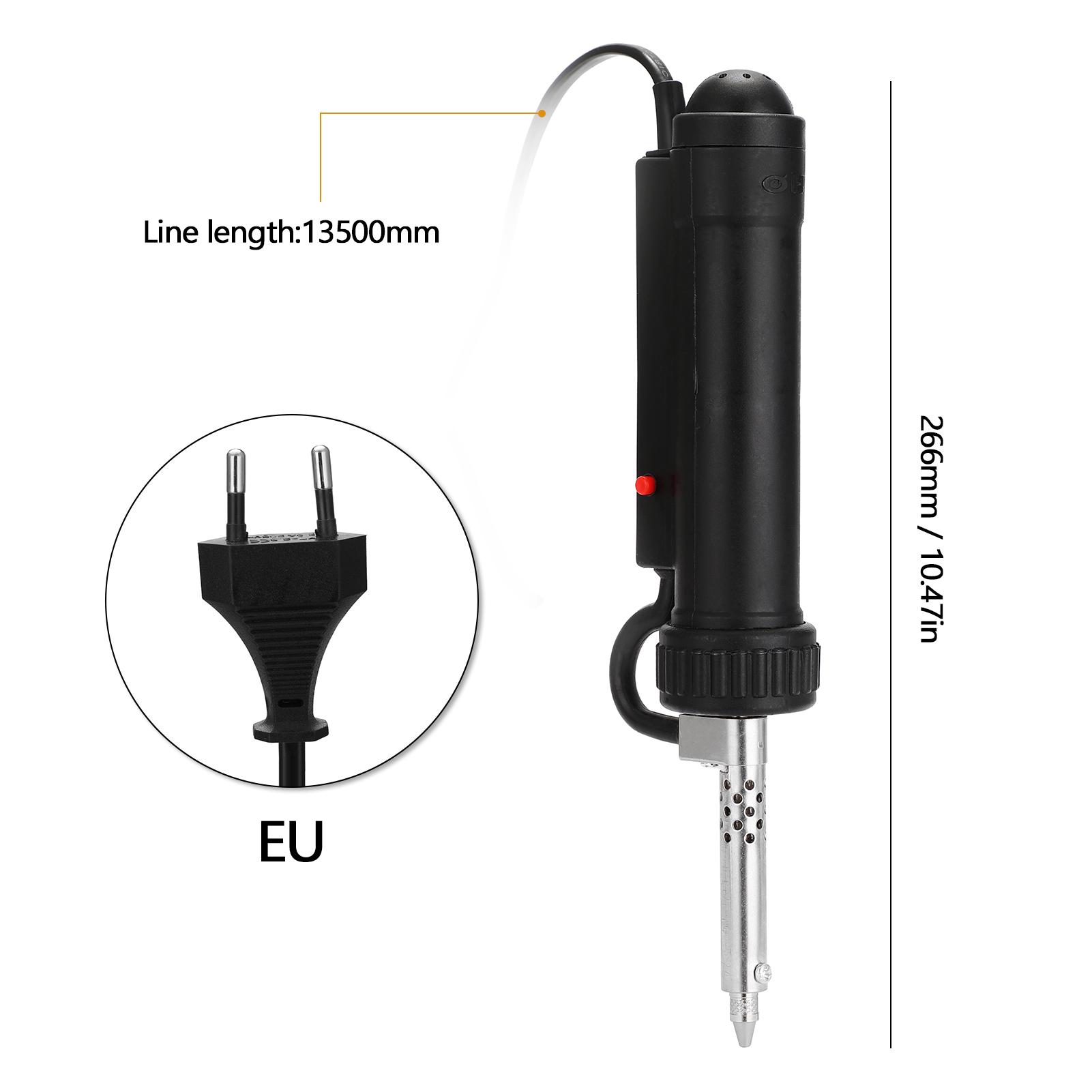 Automatic Portable Electric Solder Tin Sucker Vacuum Soldering Remove Pump Desoldering Machine чорний
Automatic Portable Electric Solder Tin Sucker Vacuum Soldering Remove Pump Desoldering Machine чорний