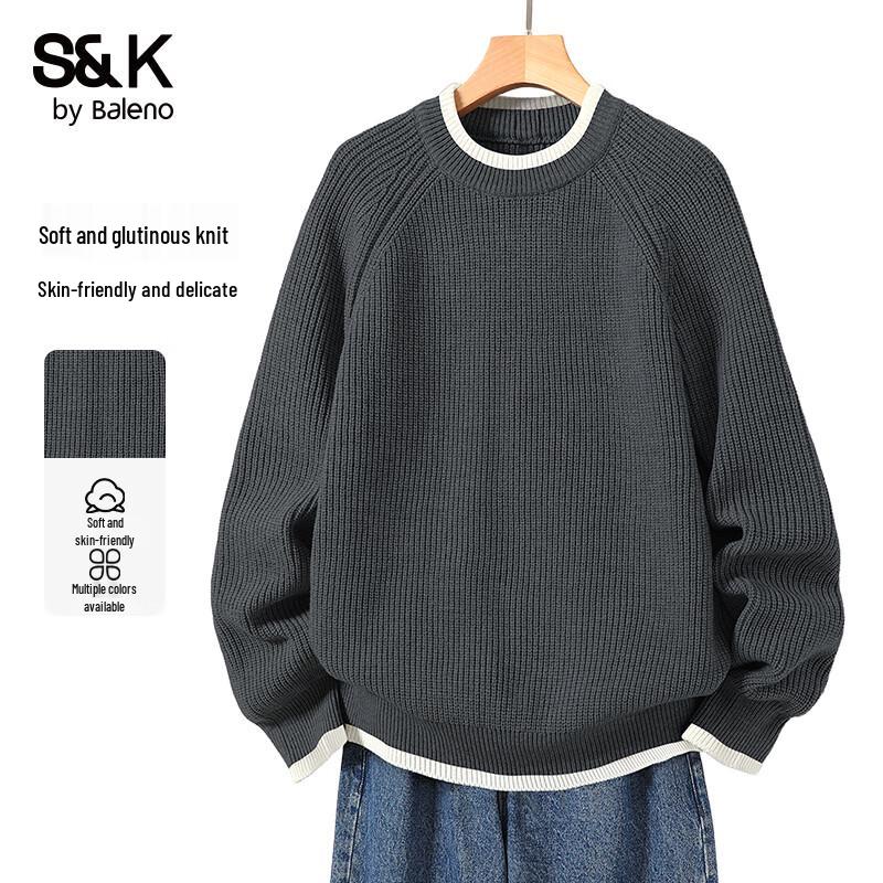 Baleno Men s S&K Series Solid Color Knit Sweater 2XL
Baleno Men s S&K Series Solid Color Knit Sweater 2XL