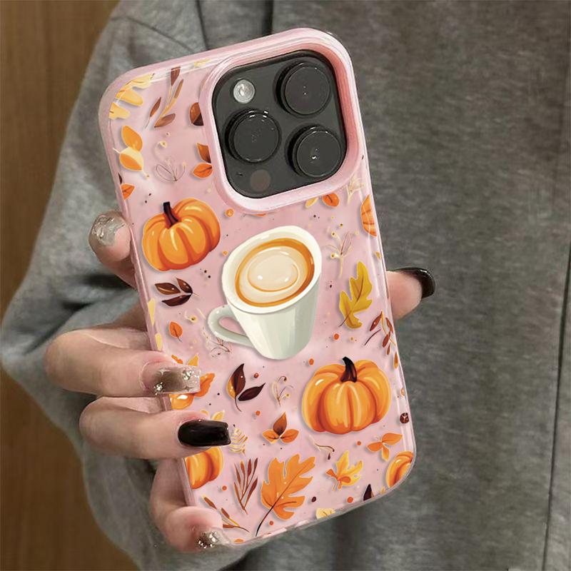 Pumpkin Autumn Leaves Coffee Pattern Phone Case For iPhone 16 Pro Max 17 Air 15 Plus 14 13 12 11 Folds Texture Soft Back Cover iPhone 12 Pro Max
Pumpkin Autumn Leaves Coffee Pattern Phone Case For iPhone 16 Pro Max 17 Air 15 Plus 14 13 12 11 Folds Texture Soft Back Cover iPhone 12 Pro Max