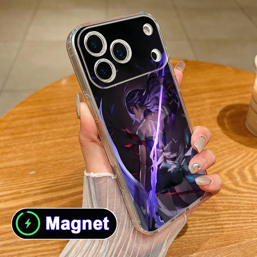 HSR Acheron Clear TPU Magsafe Mobile Phone Case for iPhone 17 16 15 14 13 12 11 Air Pro Max Plus Mini Colorful Cover iPhone 11 Pro Max
HSR Acheron Clear TPU Magsafe Mobile Phone Case for iPhone 17 16 15 14 13 12 11 Air Pro Max Plus Mini Colorful Cover iPhone 11 Pro Max