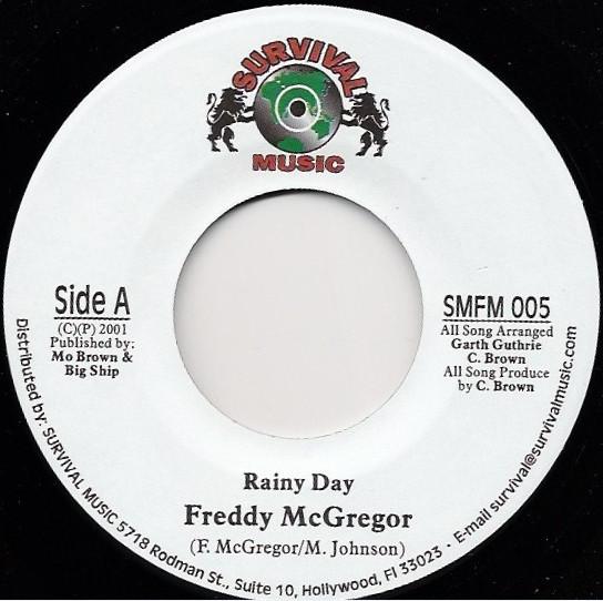 7inch Record FREDDIE MCGREGOR / LUCIANO - Rainy Day / Keep The Roots SMFM005 Survival Music 2001 US Reggae, Ska & Dub Used
7inch Record FREDDIE MCGREGOR / LUCIANO - Rainy Day / Keep The Roots SMFM005 Survival Music 2001 US Reggae, Ska & Dub Used