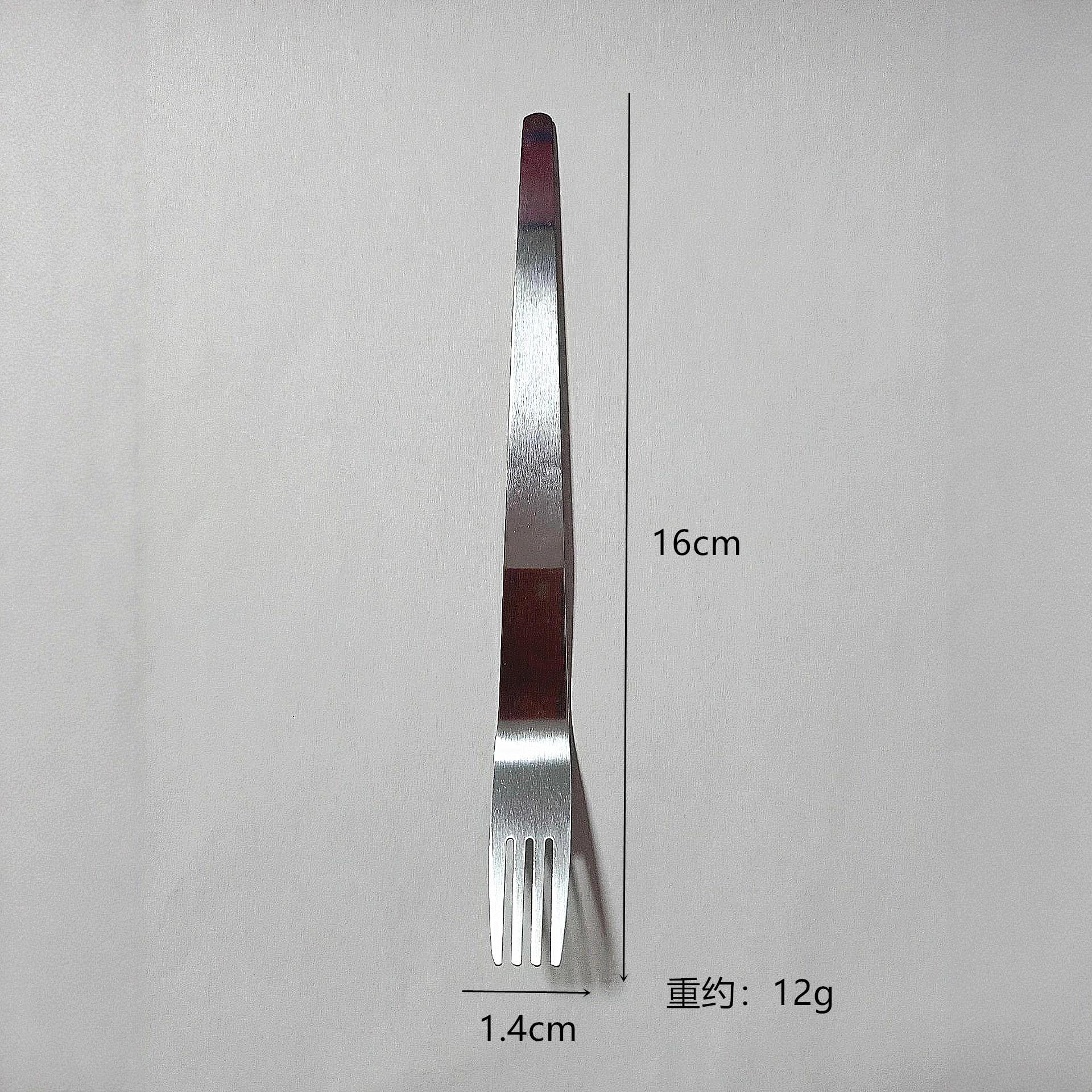 Kitchen Special Stainless Steel Fruit Fork Thickened Dessert Cake Mooncake Fork Salad Fruit Pick for Home Restaurant Daily Use
Kitchen Special Stainless Steel Fruit Fork Thickened Dessert Cake Mooncake Fork Salad Fruit Pick for Home Restaurant Daily Use