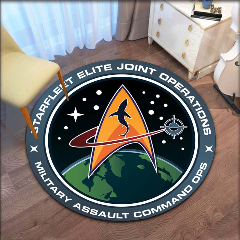 Круглый ковер с логотипом Star Trek, декоративный ковер для гостиной, дверной коврик, сувенирные украшения для дома, ковры для гостиной, ковры
Круглый ковер с логотипом Star Trek, декоративный ковер для гостиной, дверной коврик, сувенирные украшения для дома, ковры для гостиной, ковры
