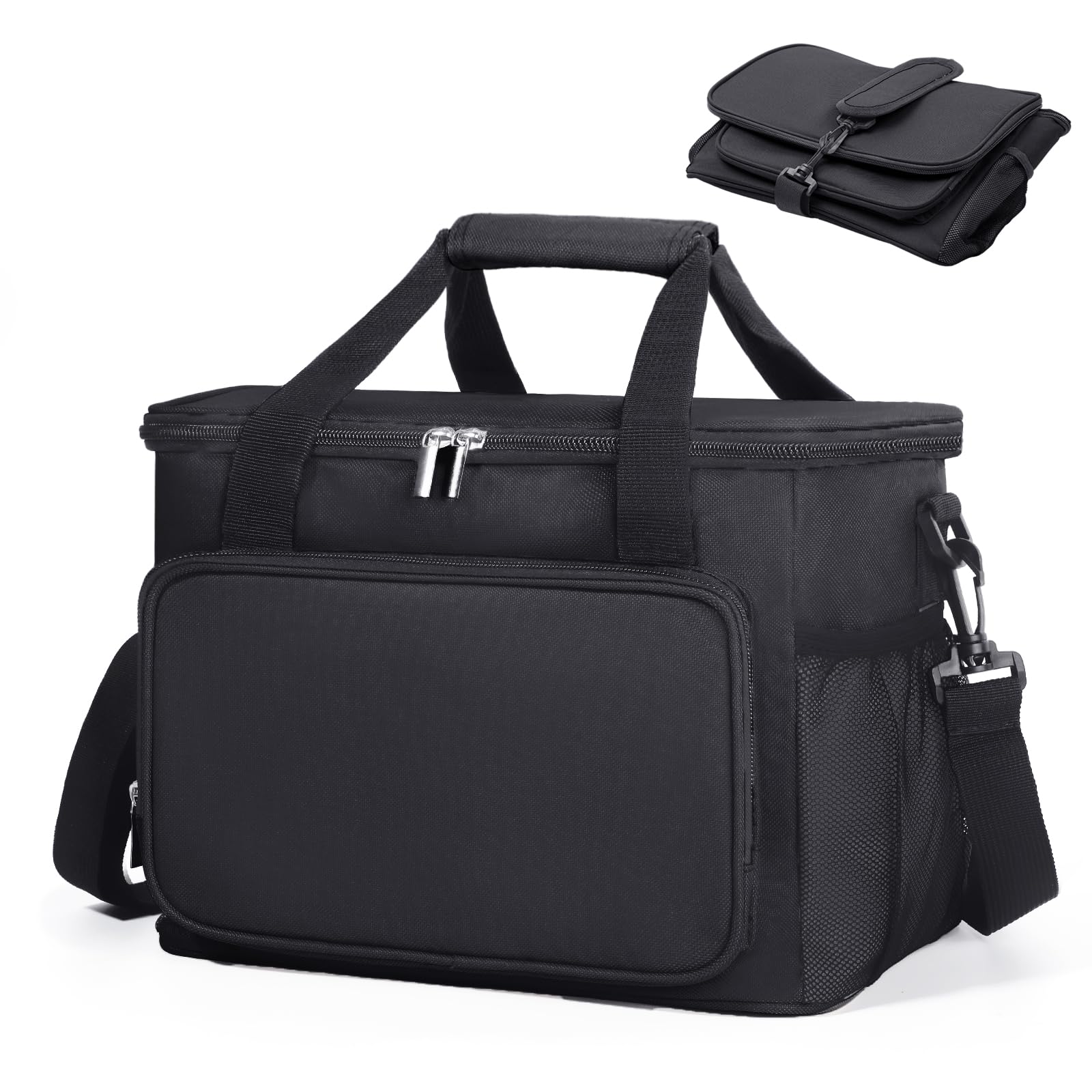 15L Cooler Keeps Food Cold and Soft Cooler Perfect for Sports Cherry Blossom and Club Activities Medium-sized Box Foldable, Abrasion-resistant, чёрный
15L Cooler Keeps Food Cold and Soft Cooler Perfect for Sports Cherry Blossom and Club Activities Medium-sized Box Foldable, Abrasion-resistant, чёрный