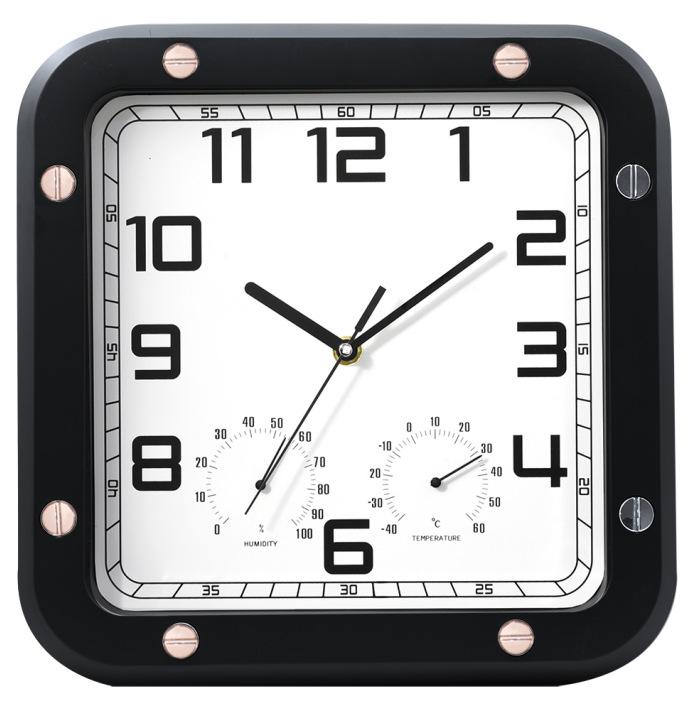 12-inch Black Frame Square Simple Fashion Wall Clock Creative Quartz Clock Wall-mounted Silent European Style 12
12-inch Black Frame Square Simple Fashion Wall Clock Creative Quartz Clock Wall-mounted Silent European Style 12