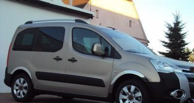 Накладки на арки (4 шт, нерж) 2 бічні двері, нержавіюча сталь для Citroen Berlingo 2008-2018 гг
Накладки на арки (4 шт, нерж) 2 бічні двері, нержавіюча сталь для Citroen Berlingo 2008-2018 гг