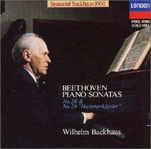 CD BACKHAUS (WILHELM); BEETHOVEN - Beethoven: P Sonata 28th POCL9918 Japan Classical Used
CD BACKHAUS (WILHELM); BEETHOVEN - Beethoven: P Sonata 28th POCL9918 Japan Classical Used