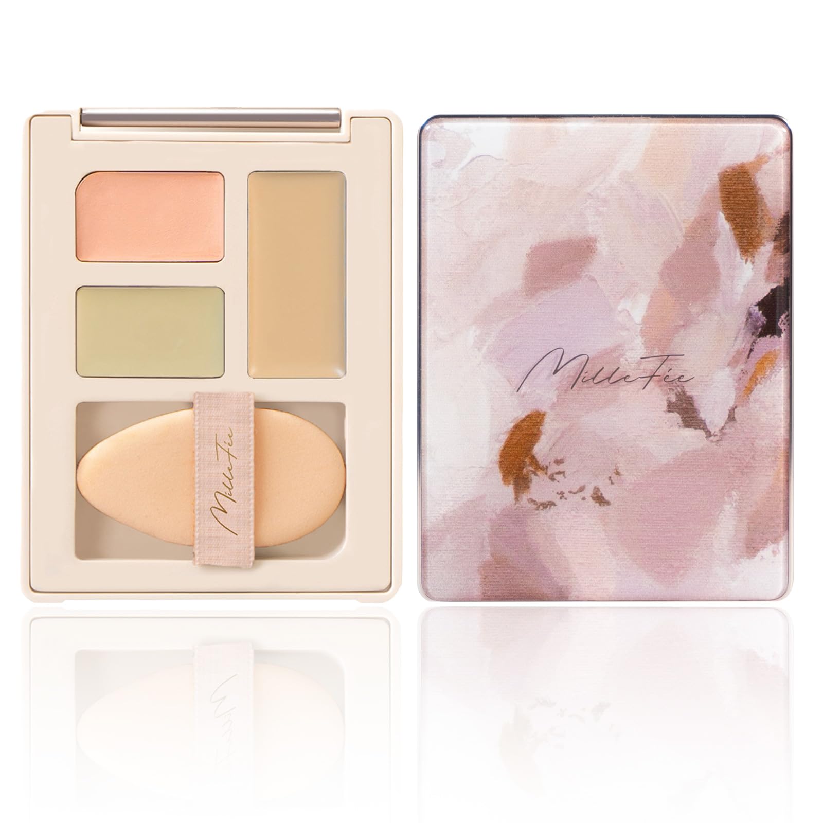 Палитра консилеров MilleFee Secret Concealer Cover для желтой кожи и темных кругов MilleFee Cosmetics (01 Зеленый) Тон, Покраснение,
Палитра консилеров MilleFee Secret Concealer Cover для желтой кожи и темных кругов MilleFee Cosmetics (01 Зеленый) Тон, Покраснение,