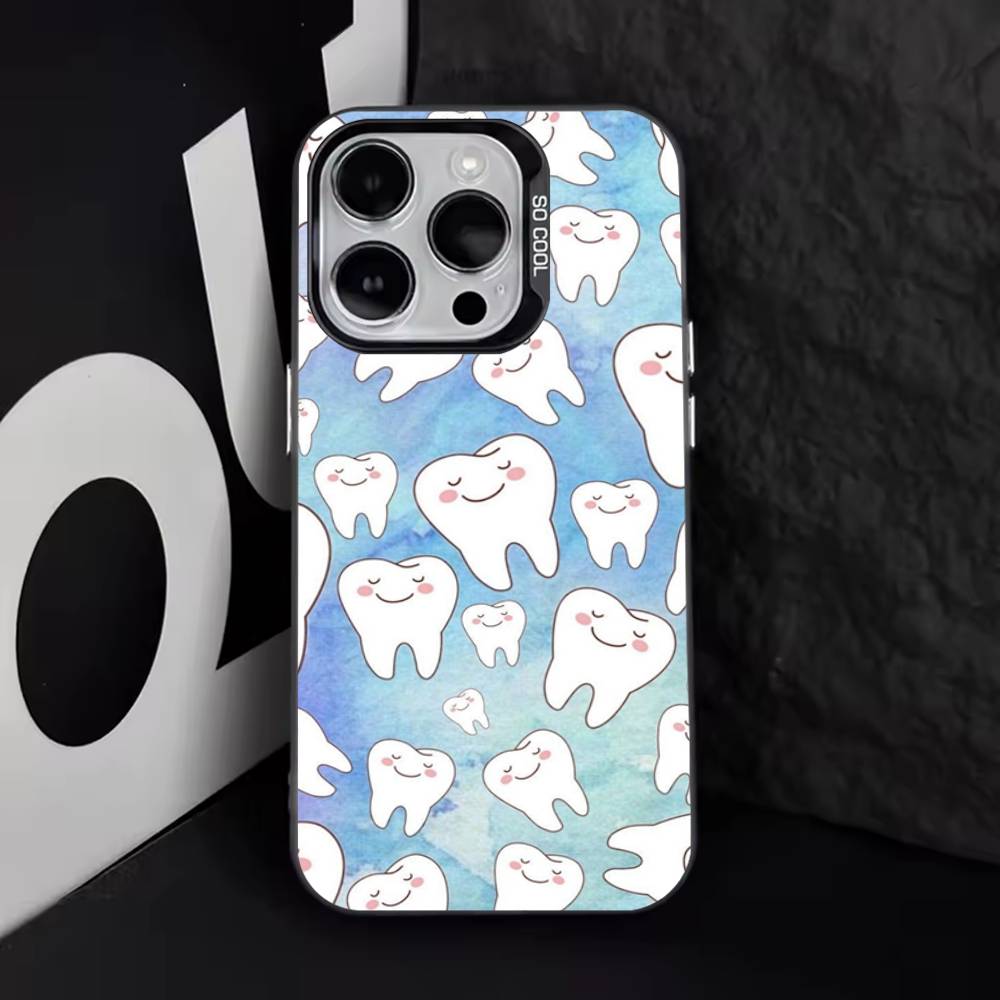 Dentist T-Teeth Tooth For iPhone 17,16,15,14,13,12,11,Pro,Max,Plus,E,Air,Mini Anti Fall Black Matte Hard Bumper Phone Case iPhone16Plus
Dentist T-Teeth Tooth For iPhone 17,16,15,14,13,12,11,Pro,Max,Plus,E,Air,Mini Anti Fall Black Matte Hard Bumper Phone Case iPhone16Plus
