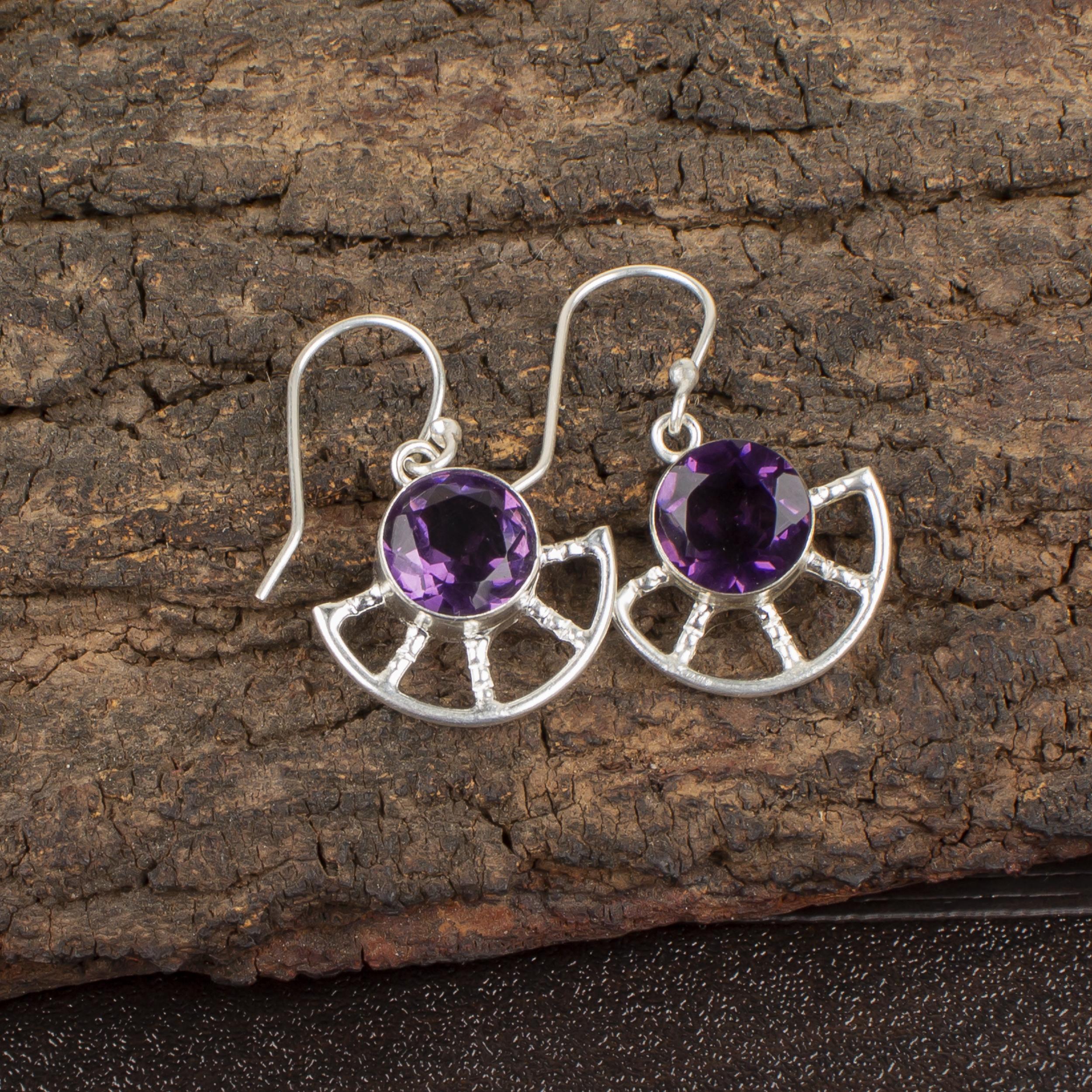 African Amethyst Earrings, 925 Solid Sterling Silver Gemstone Jewelry, Handmade Earrings, For Thanksgiving 1.50 Inches фиолетовый
African Amethyst Earrings, 925 Solid Sterling Silver Gemstone Jewelry, Handmade Earrings, For Thanksgiving 1.50 Inches фиолетовый
