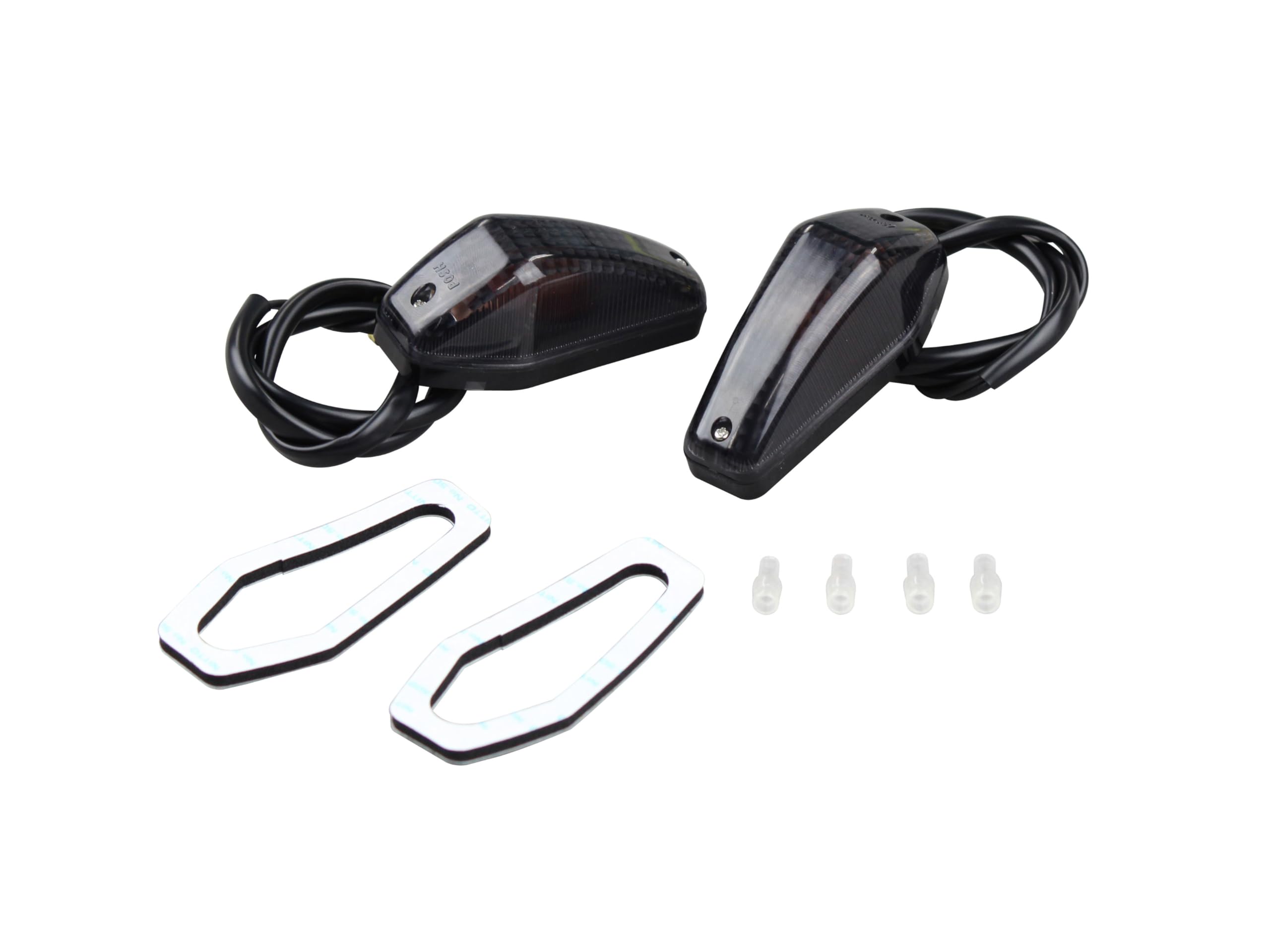 POSH FAITH Motorcycle Accessories Turn Signals Aero Sharp Mini Type 12V15W Bulb Included Smoke Lens 090013 Stick-on (2 Pieces)
POSH FAITH Motorcycle Accessories Turn Signals Aero Sharp Mini Type 12V15W Bulb Included Smoke Lens 090013 Stick-on (2 Pieces)