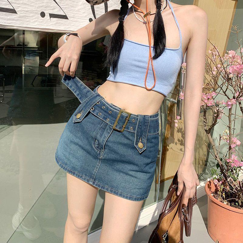 Trendy High-Waist Retro Denim Mini Skirt: Versatile Summer Slimming Hip-Hugging Design Medium
Trendy High-Waist Retro Denim Mini Skirt: Versatile Summer Slimming Hip-Hugging Design Medium