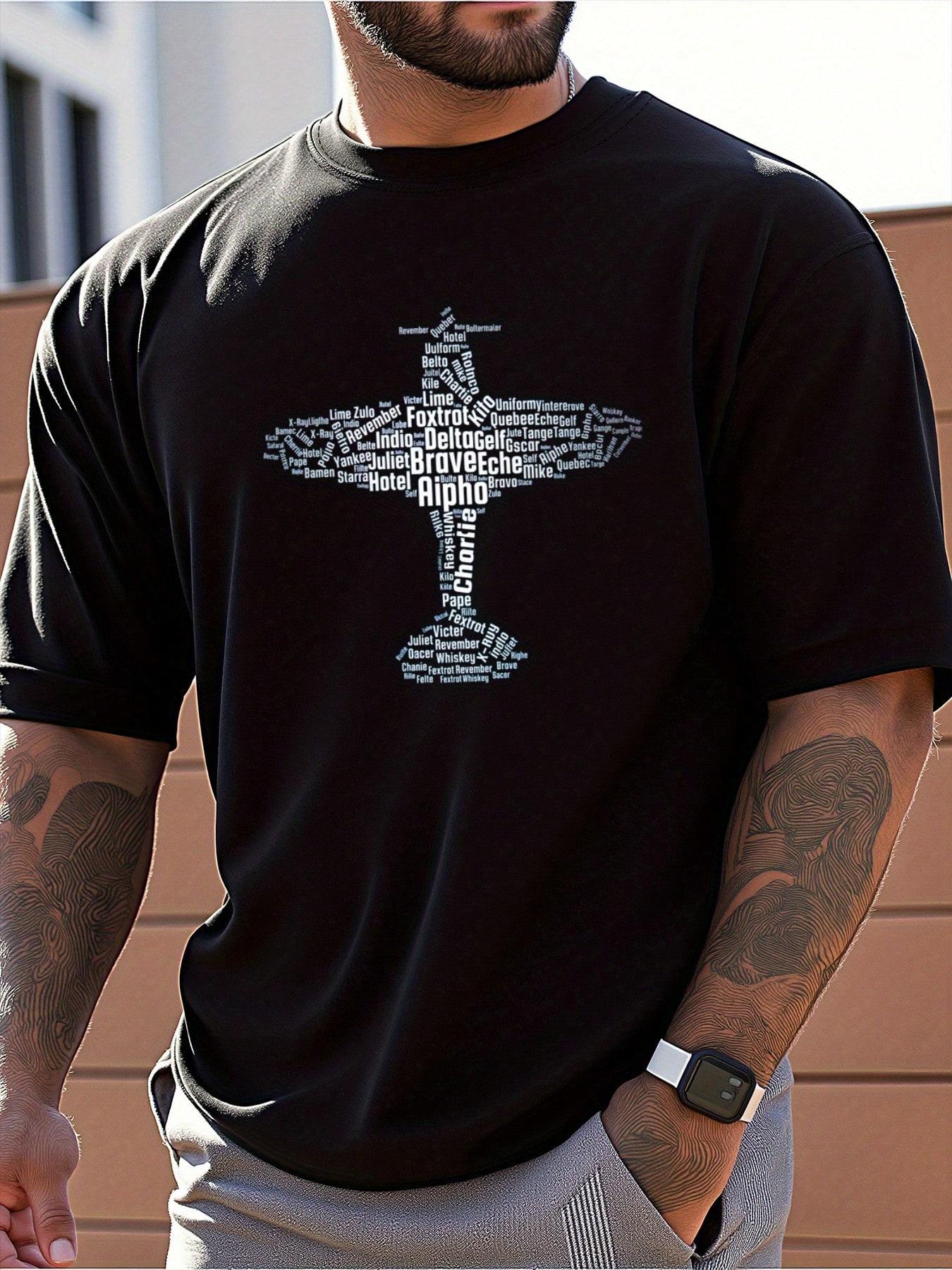 Mens Clothes T Shirts for Men Casual Style Design with Airplane Print Pure Cotton Fabric Comfortable and Breathable Loose Fit 4XL
Mens Clothes T Shirts for Men Casual Style Design with Airplane Print Pure Cotton Fabric Comfortable and Breathable Loose Fit 4XL