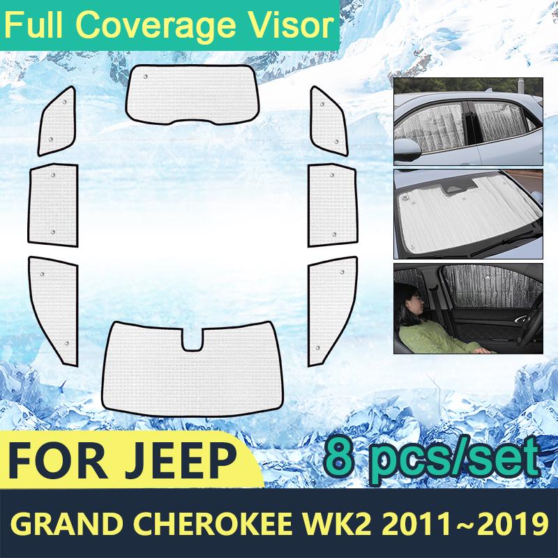 Полное покрытие солнцезащитные козырьки для Jeep Grand Cherokee WK2 2011 ~ автомобильные аксессуары для лобовых стекол козырек боковой защиты от солнца окон
Полное покрытие солнцезащитные козырьки для Jeep Grand Cherokee WK2 2011 ~ автомобильные аксессуары для лобовых стекол козырек боковой защиты от солнца окон