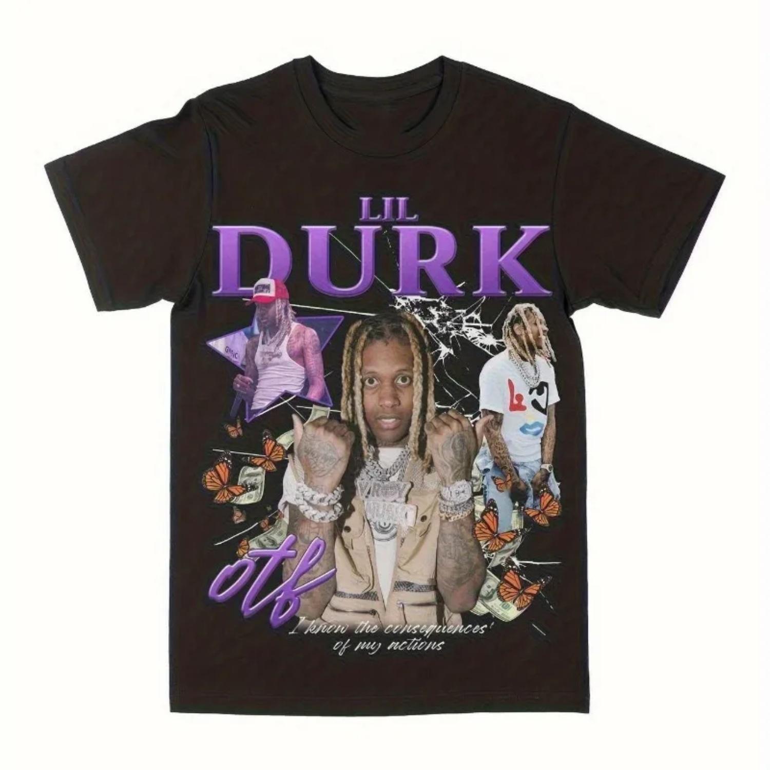 Lil Durk OTF Men s Graphic T-Shirt Black Casual Crew Neck Short Sleeve T-Shirt Graffiti Design Summer Regular Fit XXXXXL чорний
Lil Durk OTF Men s Graphic T-Shirt Black Casual Crew Neck Short Sleeve T-Shirt Graffiti Design Summer Regular Fit XXXXXL чорний