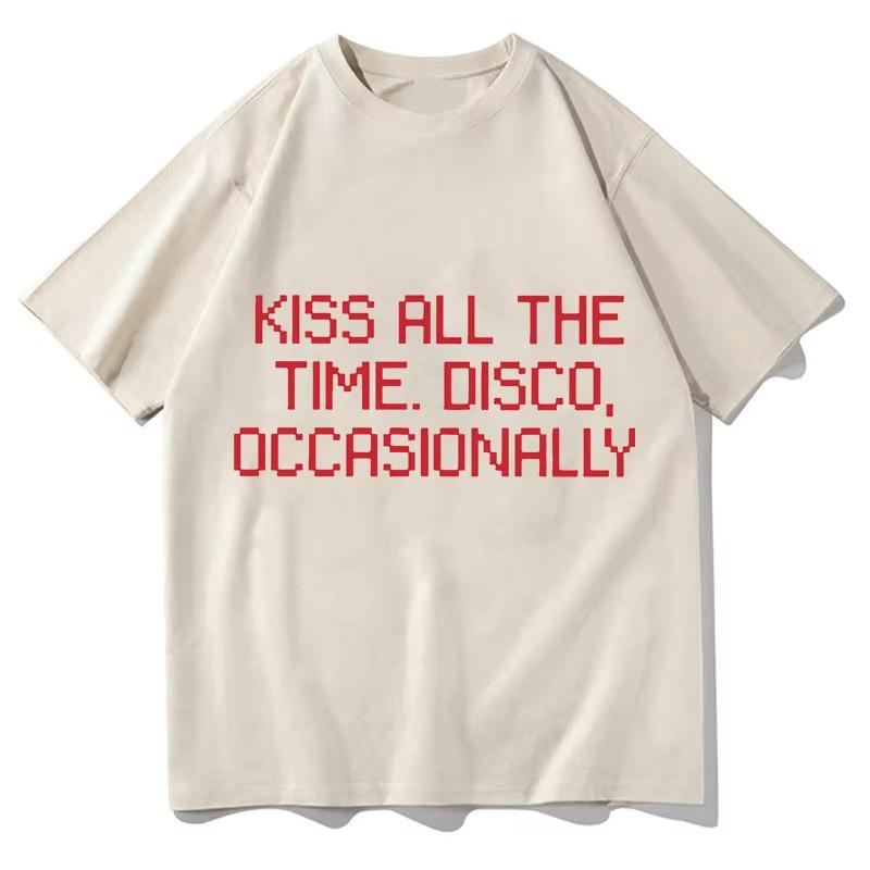 Kiss All The Time Disco Occasionally T-Shirts Pure Cotton Fashion Casual Aesthetic Summer Fans Unisex T Shirts Short Sleeve Tops S разноцветный
Kiss All The Time Disco Occasionally T-Shirts Pure Cotton Fashion Casual Aesthetic Summer Fans Unisex T Shirts Short Sleeve Tops S разноцветный