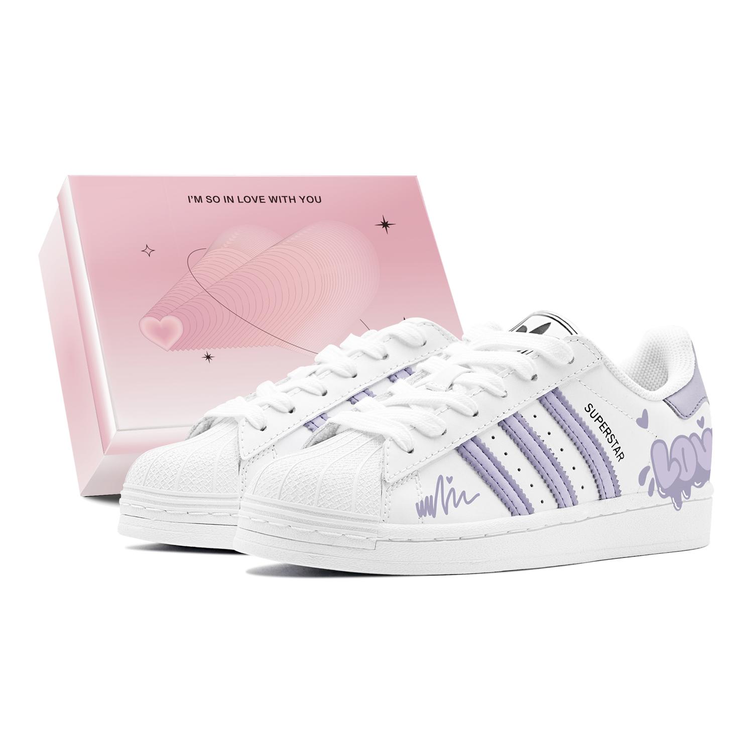 Adidas Originals Superstar 2 Low top Skateboard Shoes Unisex Purple White IH8659(TeamS1-S-BOX) 39⅓
Adidas Originals Superstar 2 Low top Skateboard Shoes Unisex Purple White IH8659(TeamS1-S-BOX) 39⅓