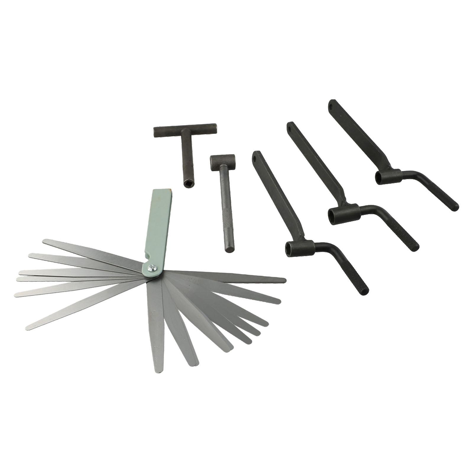Feeler Gauge Tool Engine Adjustment Tool For DIY Projects 152mm 5.98 In Feeler Gauge Non-slip Handle Compatible With Motorcycles China Mainland
Feeler Gauge Tool Engine Adjustment Tool For DIY Projects 152mm 5.98 In Feeler Gauge Non-slip Handle Compatible With Motorcycles China Mainland