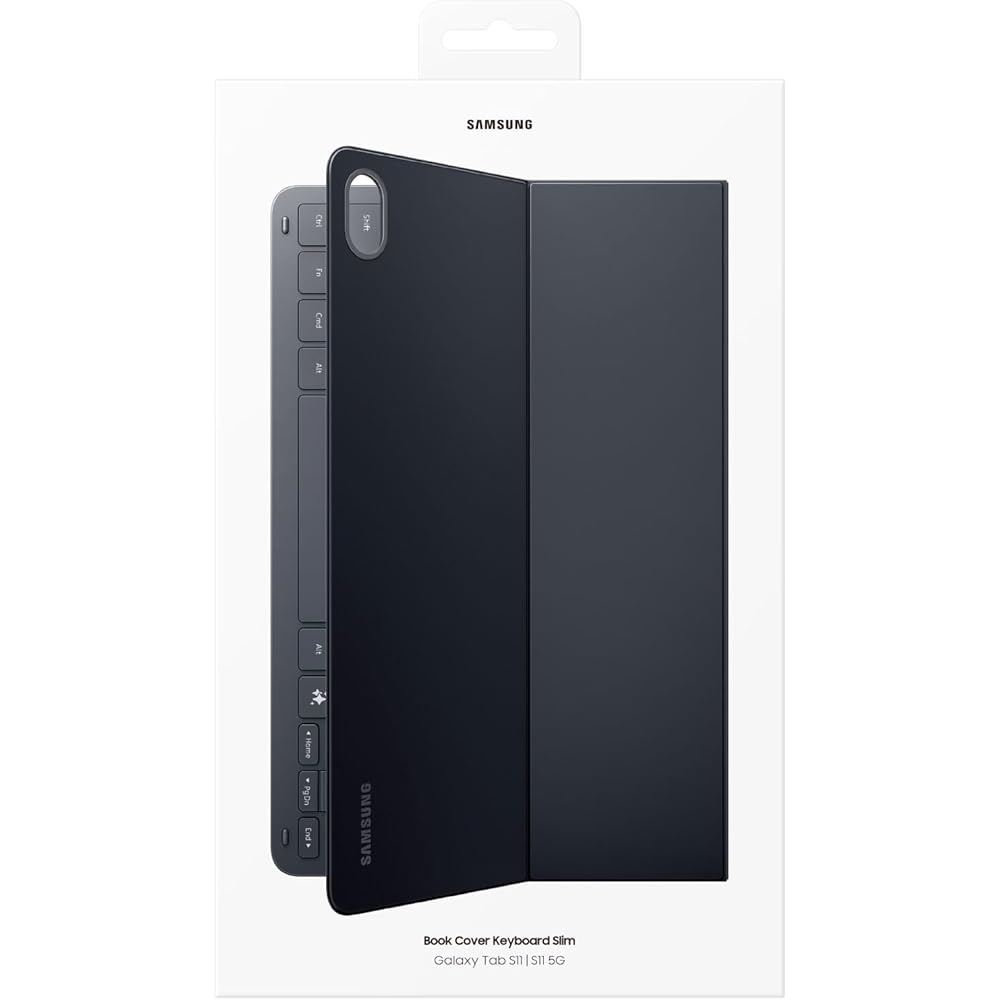 Samsung Galaxy Tab S11 Book Cover Keyboard Slim | Black | Tablet Cover (Case) with Keyboard | Genuine Samsung Product (Japan Domestic Model) | Release
Samsung Galaxy Tab S11 Book Cover Keyboard Slim | Black | Tablet Cover (Case) with Keyboard | Genuine Samsung Product (Japan Domestic Model) | Release