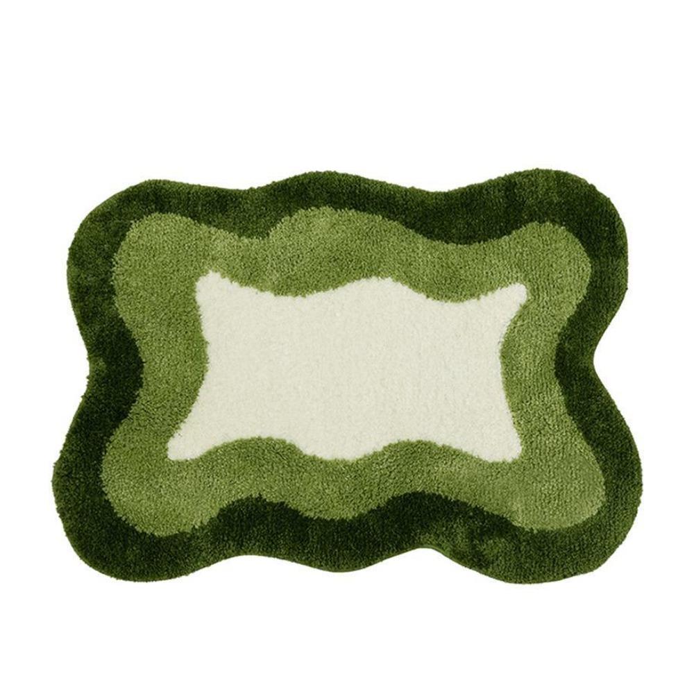 1 Pcs Polyester Fiber Bath Mat Green Bathroom Mat Easy To Use Irregular Shaped Rug Kitchen
1 Pcs Polyester Fiber Bath Mat Green Bathroom Mat Easy To Use Irregular Shaped Rug Kitchen