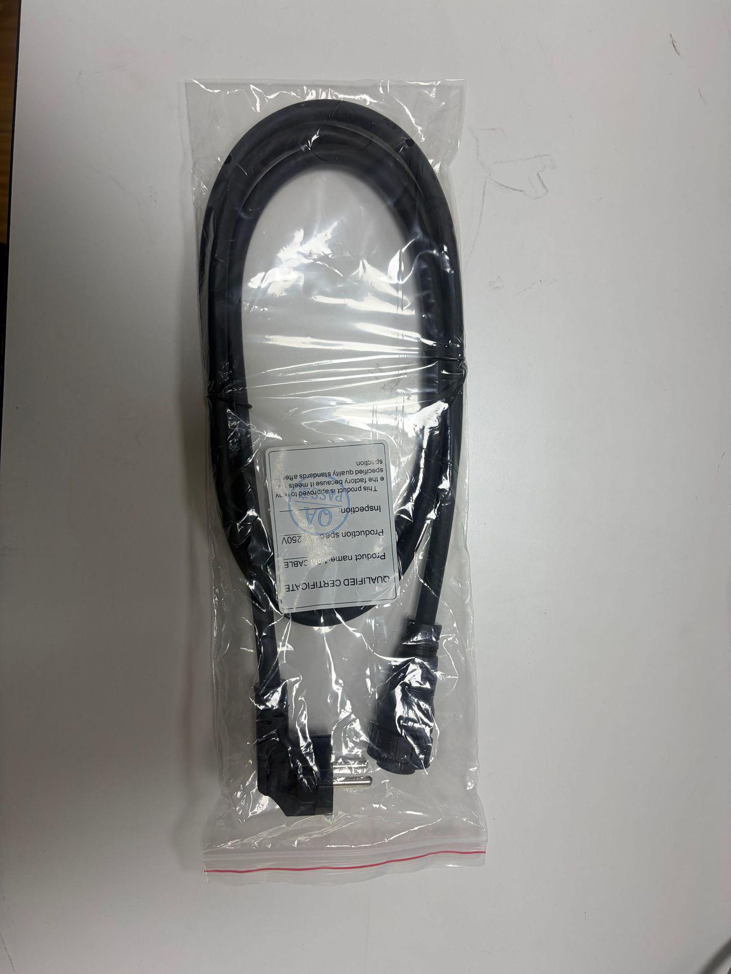1.8m M25 AC Power Cable with VDE Schuko Plug
1.8m M25 AC Power Cable with VDE Schuko Plug