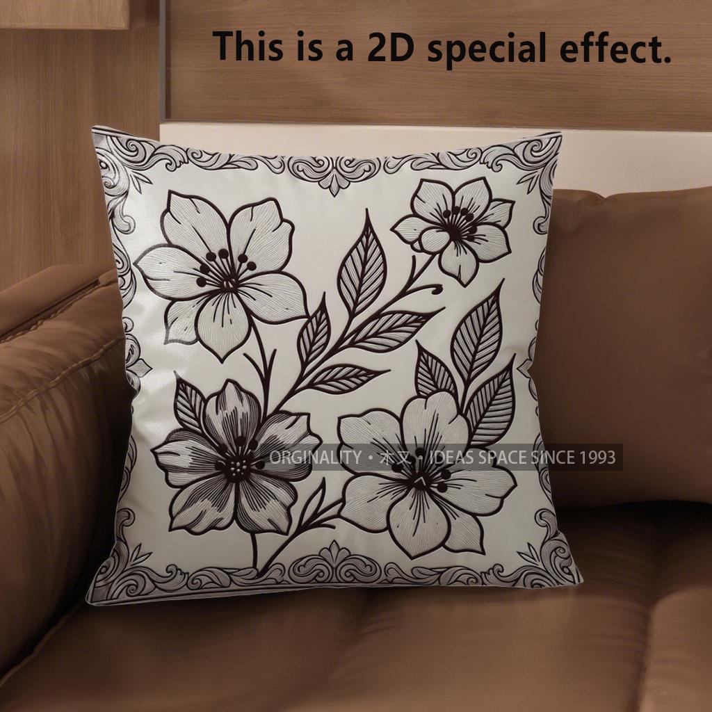 2D цветочный 3D рельефный узор Наволочки Узорная наволочка для подушки Подходит для дивана спальни автомобиля 40x40cm
2D цветочный 3D рельефный узор Наволочки Узорная наволочка для подушки Подходит для дивана спальни автомобиля 40x40cm