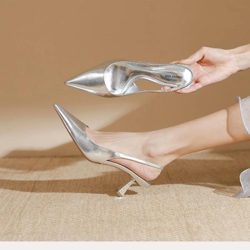 Мода 2024новые ЛетниеЖенские Босоножки С Открытой ПяткойНа Низком КаблукеЛетние СеребристыеОстроносые Женские Мюли Модные Задний Ремешок На Пятке Плоская Подошва Пляжная Обувь 34 серебряный
Мода 2024новые ЛетниеЖенские Босоножки С Открытой ПяткойНа Низком КаблукеЛетние СеребристыеОстроносые Женские Мюли Модные Задний Ремешок На Пятке Плоская Подошва Пляжная Обувь 34 серебряный