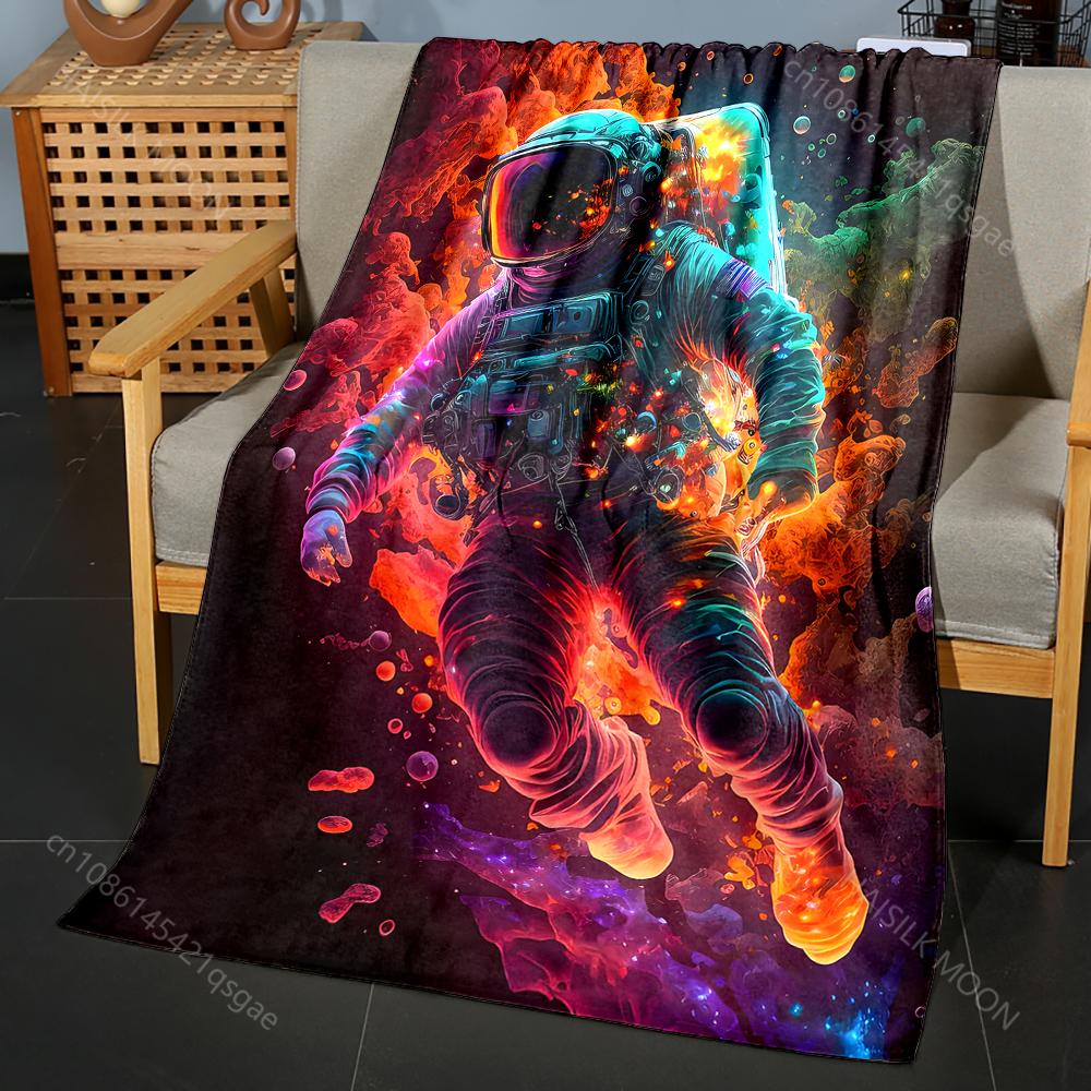 Multiple sizes Watercolor Art Astronaut Print Blanket Flannel Material Soft Warm for All Seasons Home Outdoor Camping Picnics RV 75x90cm
Multiple sizes Watercolor Art Astronaut Print Blanket Flannel Material Soft Warm for All Seasons Home Outdoor Camping Picnics RV 75x90cm