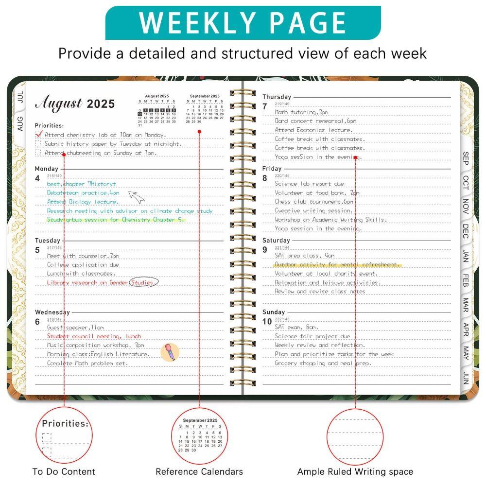 To Do List A5 Agenda Book Colorful Flower Pattern English Notebook Binder Coil Notebook Stationery Style 4
To Do List A5 Agenda Book Colorful Flower Pattern English Notebook Binder Coil Notebook Stationery Style 4