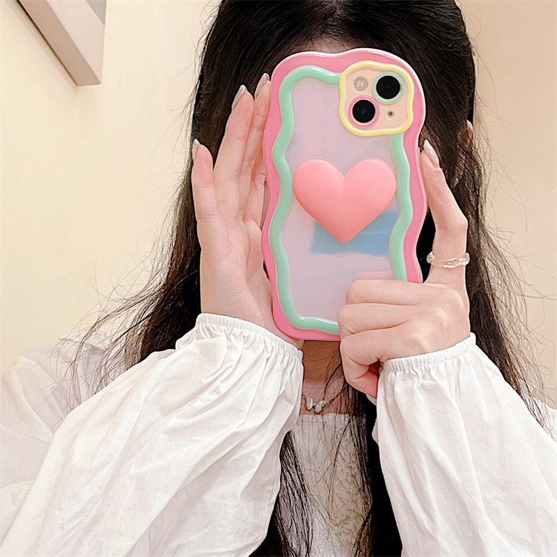 Чехол для телефона Macaron Contrast Color 3D Love - Ins Style для Apple 15, Huawei Mate50Pro, P60 - идеально подходит для девушек. iPhone 15 Pro
Чехол для телефона Macaron Contrast Color 3D Love - Ins Style для Apple 15, Huawei Mate50Pro, P60 - идеально подходит для девушек. iPhone 15 Pro
