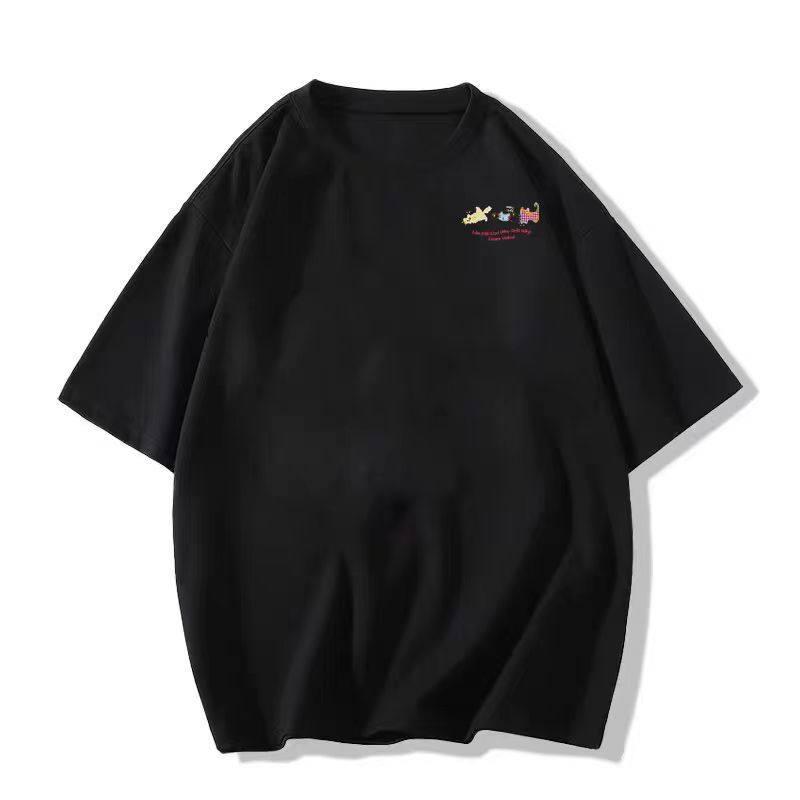 Plus Size Pure Cotton Loose Half Sleeve T-shirt for Women - Summer 2026 American Design L (for 101-115 jin) чёрный
Plus Size Pure Cotton Loose Half Sleeve T-shirt for Women - Summer 2026 American Design L (for 101-115 jin) чёрный