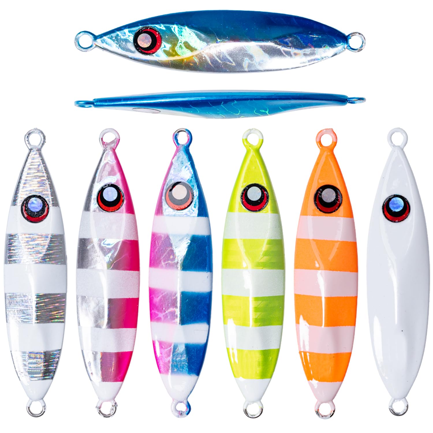 OHF slow jig 7 metal jig suitable for blue slow jigging for jig long high 7 colors set, pieces, 40g/60g/80g/100g, fish, hairtail, flounder, beginners,
OHF slow jig 7 metal jig suitable for blue slow jigging for jig long high 7 colors set, pieces, 40g/60g/80g/100g, fish, hairtail, flounder, beginners,