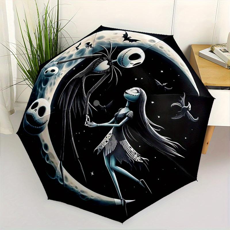 1pc Sally Jack Automatic Opening and Closing Cartoon Umbrella - Lightweight 3-Fold Design, Suitable for Fans, Travel, Daily Use - Official P
1pc Sally Jack Automatic Opening and Closing Cartoon Umbrella - Lightweight 3-Fold Design, Suitable for Fans, Travel, Daily Use - Official P
