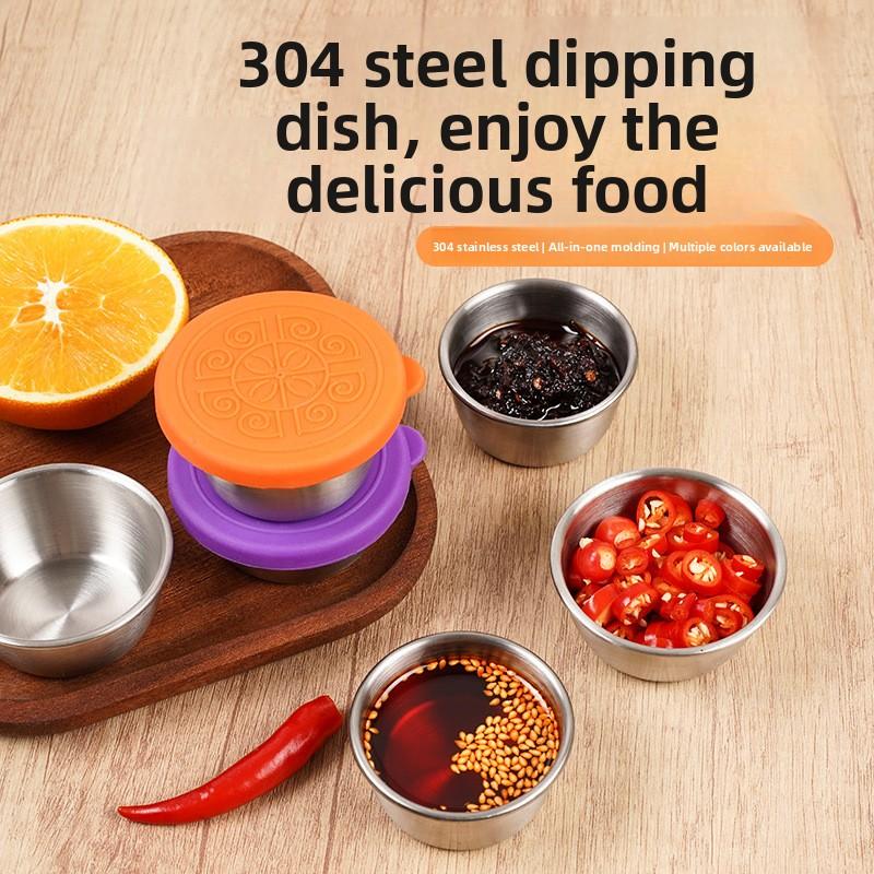 304 Stainless Steel Portable Dipping Sauce Box for Barbecue Mini Seasoning Container 5cm срібний
304 Stainless Steel Portable Dipping Sauce Box for Barbecue Mini Seasoning Container 5cm срібний