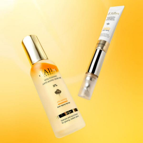 d Alba Galvanic Vita Toning Eye Cream 15ml + Vita Toning Spray Serum 8% 70ml Set – Brightening & Anti-Aging Care Kit Eye Cream 15ml +Serum 70ml Set
d Alba Galvanic Vita Toning Eye Cream 15ml + Vita Toning Spray Serum 8% 70ml Set – Brightening & Anti-Aging Care Kit Eye Cream 15ml +Serum 70ml Set