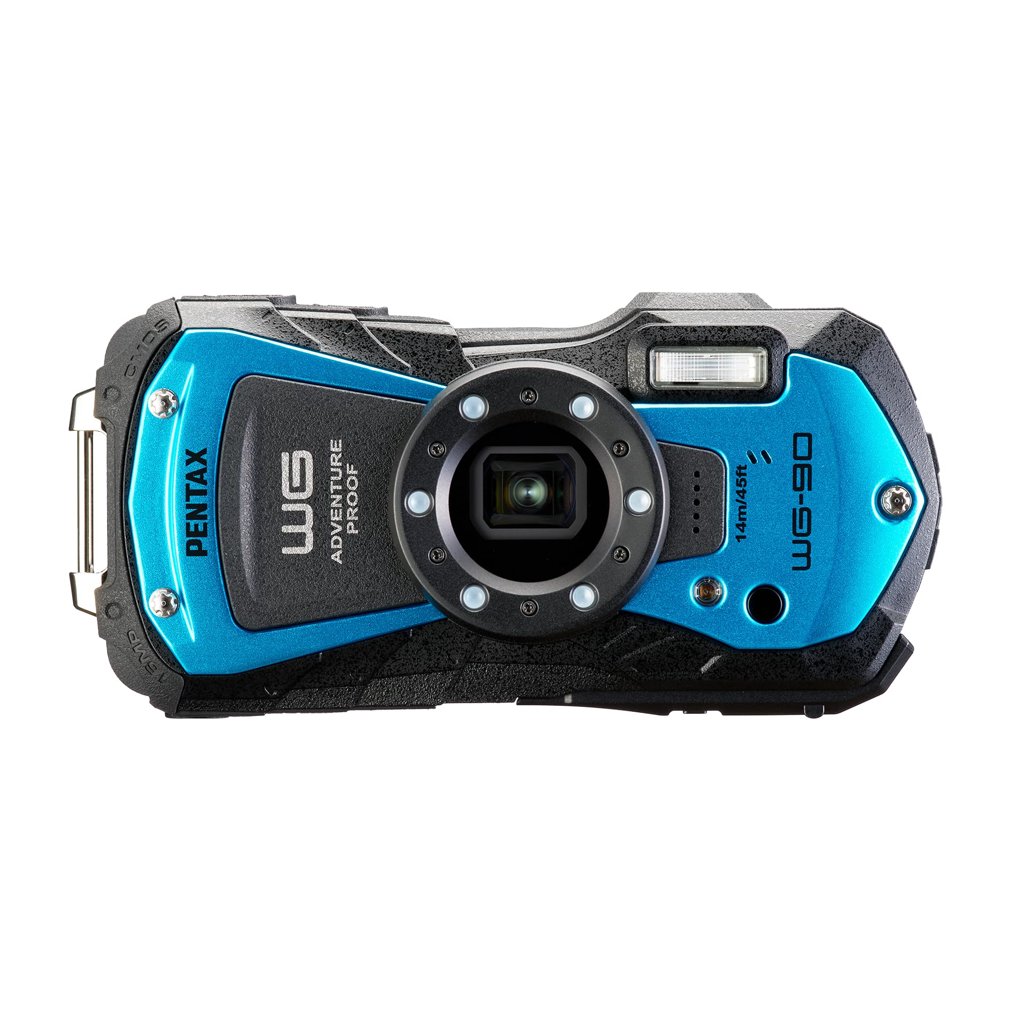 PENTAX Blue Fully waterproof digital camera 14m waterproof hours shockproof Dustproof cold resistant Tough body suitable for outdoor use Equipped with
PENTAX Blue Fully waterproof digital camera 14m waterproof hours shockproof Dustproof cold resistant Tough body suitable for outdoor use Equipped with
