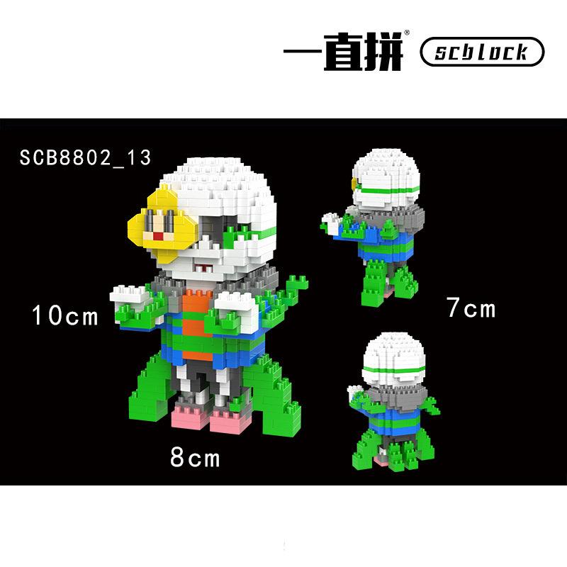Микро строительные блоки Undertale Ториэль Санс Алмазная собранная игровая модель Монстр Мини Кирпич Фигурка Зомби Детские игрушки в подарок No Box
Микро строительные блоки Undertale Ториэль Санс Алмазная собранная игровая модель Монстр Мини Кирпич Фигурка Зомби Детские игрушки в подарок No Box