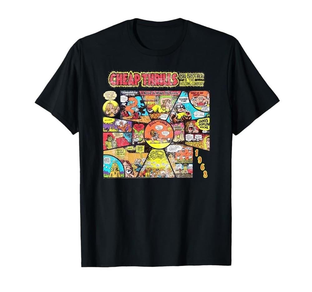 Big Brother & the Holding Co - Cheap Thrills Shirt Black Unisex S-5XL EM0904 Unisex T-Shirt S
Big Brother & the Holding Co - Cheap Thrills Shirt Black Unisex S-5XL EM0904 Unisex T-Shirt S