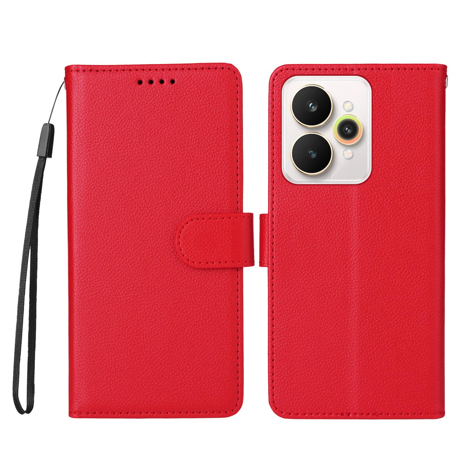 For Realme 15 Pro 5G/Realme 15 5G Case RFID Blocking 3 Card Slots PU Leather Phone Cover with Wrist Strap Red
For Realme 15 Pro 5G/Realme 15 5G Case RFID Blocking 3 Card Slots PU Leather Phone Cover with Wrist Strap Red