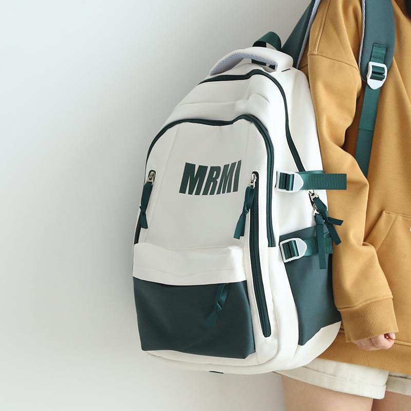 Contrasting color large-capacity backpack women s college leisure travel schoolbag junior high school girls male college students backpack зелёный
Contrasting color large-capacity backpack women s college leisure travel schoolbag junior high school girls male college students backpack зелёный