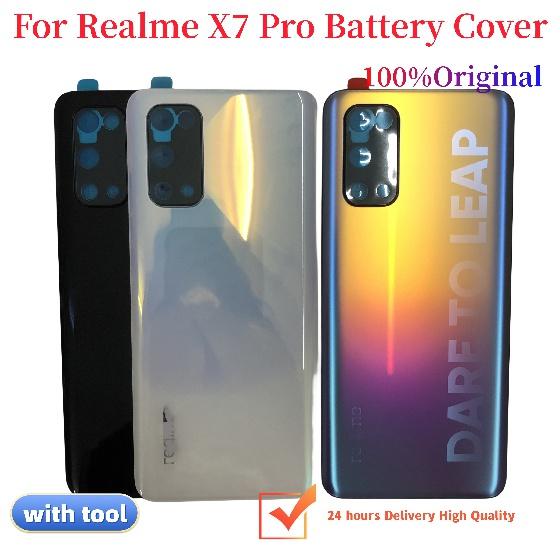 100% оригинальное заднее стекло для Realme X7 Pro, задняя крышка аккумулятора, дверной корпус для Realme X7 Pro 5G, задняя крышка аккумулятора с 
100% оригинальное заднее стекло для Realme X7 Pro, задняя крышка аккумулятора, дверной корпус для Realme X7 Pro 5G, задняя крышка аккумулятора с