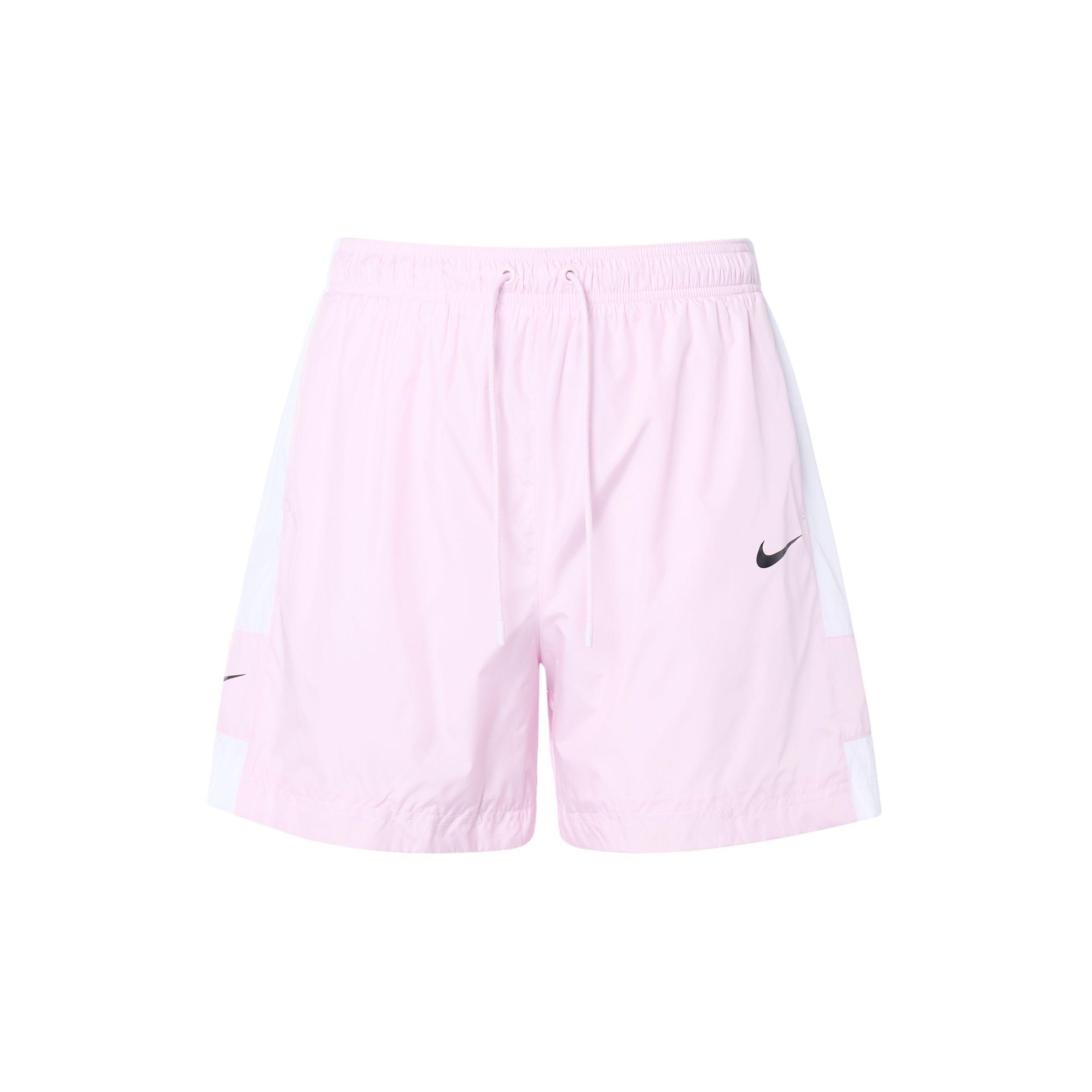 Nike Однотонные свободные шорты с манжетами и завязками на талии, женские шорты розового цвета CZ9742-695 L
Nike Однотонные свободные шорты с манжетами и завязками на талии, женские шорты розового цвета CZ9742-695 L