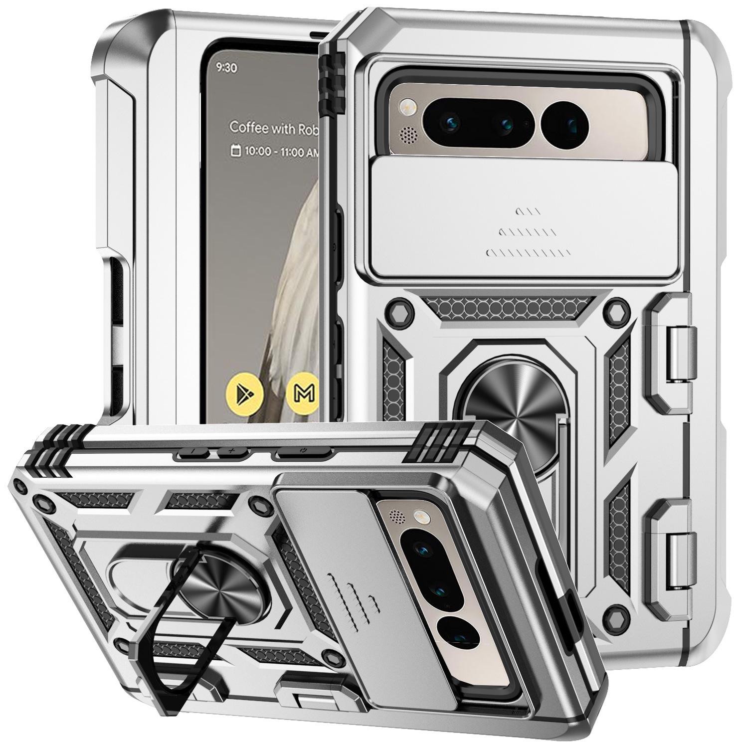 Pixel Fold Anti-Drop Crossbody Case with Ring Holder & Push-Window Protective Cover Google Pixel Fold серебряный
Pixel Fold Anti-Drop Crossbody Case with Ring Holder & Push-Window Protective Cover Google Pixel Fold серебряный