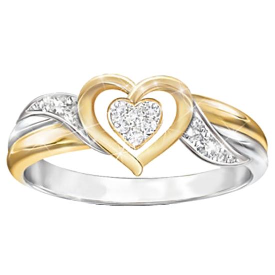 Блестящие женщины Rhinestone Hollow Love Heart Finger Ring Свадебные обручальные украшения
Блестящие женщины Rhinestone Hollow Love Heart Finger Ring Свадебные обручальные украшения