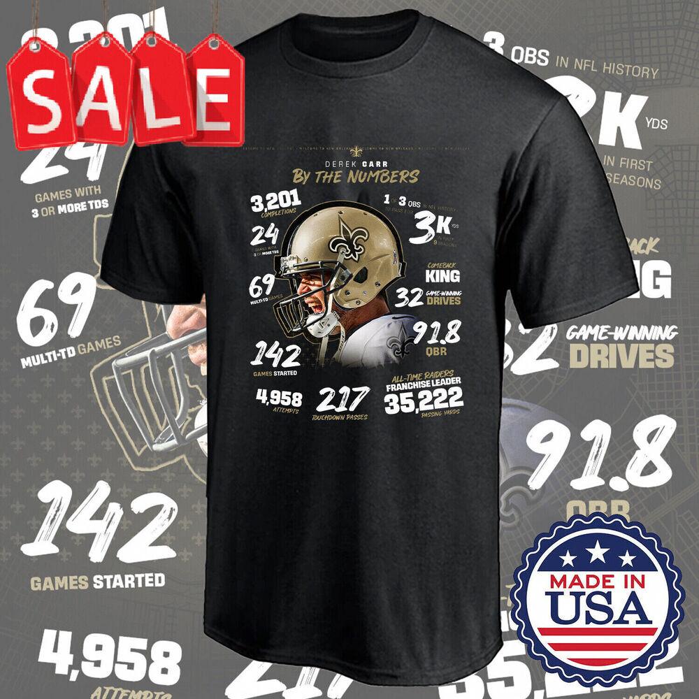 ГОРЯЧАЯ 2023 Derek Carr представляет винтажную футболку унисекс Orleans Saints 
ГОРЯЧАЯ 2023 Derek Carr представляет винтажную футболку унисекс Orleans Saints