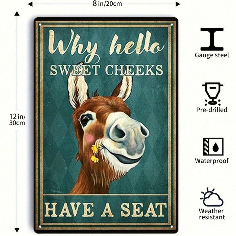 Vintage Hello Sweetheart Metal Poster Wall Decor for Home Bar Cafe
Vintage Hello Sweetheart Metal Poster Wall Decor for Home Bar Cafe