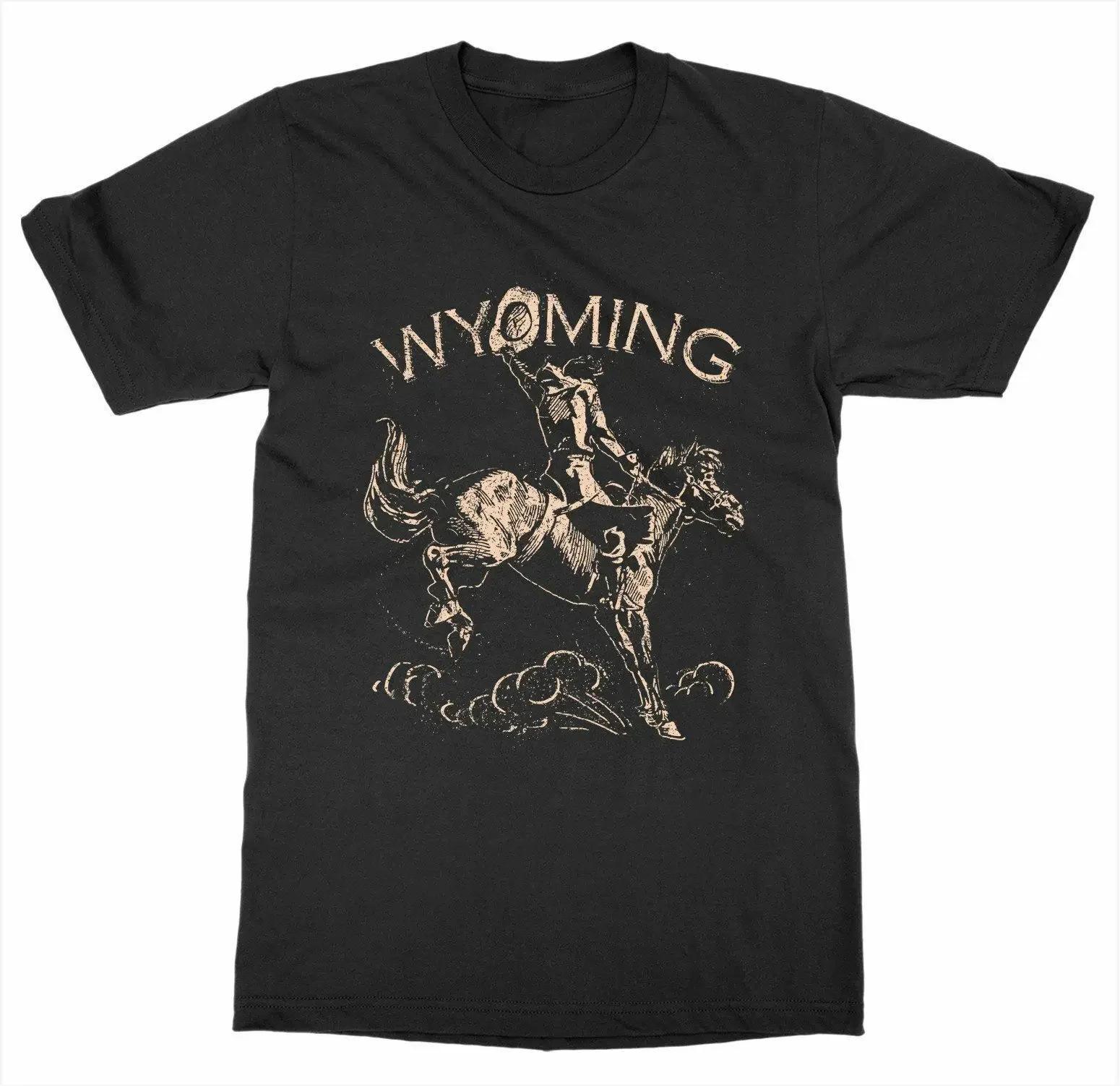 America Patriot Capital Wyoming Cowboy TShirt Summer Cotton Short Sleeve ONeck Mens T Shirt New S3XL 4XL
America Patriot Capital Wyoming Cowboy TShirt Summer Cotton Short Sleeve ONeck Mens T Shirt New S3XL 4XL
