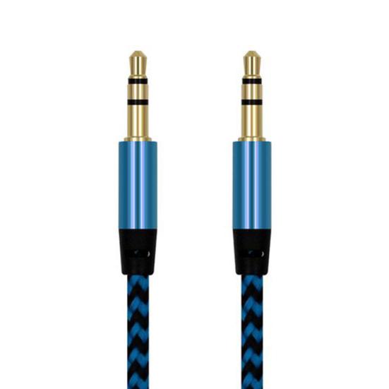 Braided Wire Male to Male 3.5mm Audio Cable AUX Line for Car Speaker Cell Phone
Braided Wire Male to Male 3.5mm Audio Cable AUX Line for Car Speaker Cell Phone