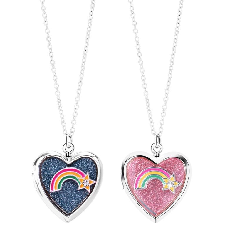 Photo Love Heart Box Pendant Necklace Vintage Rainbow Jewelry Locket Necklace For Women Men Children Christmas Gift 1
Photo Love Heart Box Pendant Necklace Vintage Rainbow Jewelry Locket Necklace For Women Men Children Christmas Gift 1